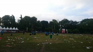 Clean The City dan Love For All Hatred For None Buat Warga Penasaran