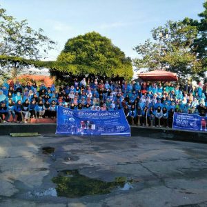Hari Pertama di 2018, Taman Kota Kuningan Membiru