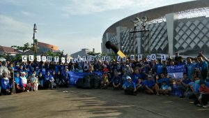 Relawan Clean The City Buat Taman Sehati jadi Asri