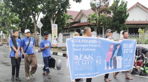 Sosialisasi Clean The City Riau Daratan, Petugas Kebersihan Merasa Terbantu
