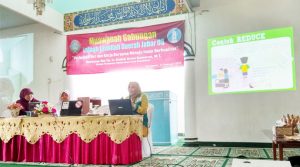 Lajnah Imaillah wilayah Sukabumi Galakan Kerjasama Lewat Kebersihan