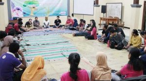 Puluhan Anak Muda Salatiga Rajut Harmoni Antar Umat Beragama
