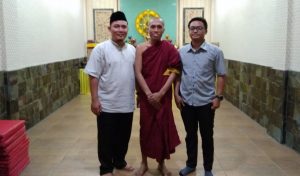 Khuddam Medan Silaturahmi ke Vihara Dharma Cakra