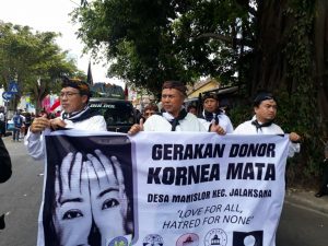 Jamaah Ahmadiyah Manislor Kampanyekan Gerakan Donor Kornea Mata.
