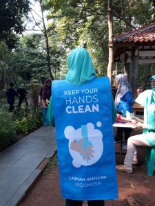 Muslimah Ahmadiyah Depok, Kampanyekan ‘Keep Your Hand Clean’