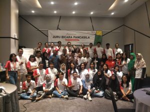Pemuda Ahmadiyah KALBAR Mengikuti Pelatihan Gerakan Juru Bicara Pancasila