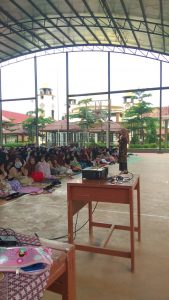 Muslimah Ahmadiyah Manislor Bahas Tema Kesehatan di SMAN 1 Jalaksana, Kuningan.