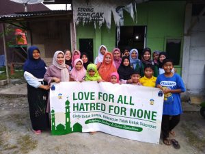 Lajnah Imaillah Cabang Serang Berbagi, Sebagai Wujud Cinta Ilahi