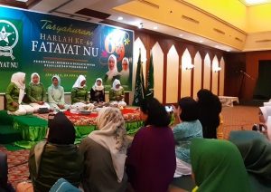 HADIRI HARLAH FATAYAT NU, LAJNAH IMAILLAH MENGAJAK SELURUH PEREMPUAN BERSATU MENJADI DUTA PERDAMAIAN BANGSA PASCA PILPRES