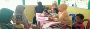 Pengkhidmatan Sosial Muslimah Ahmadiyah Sebamban, Kalsel.