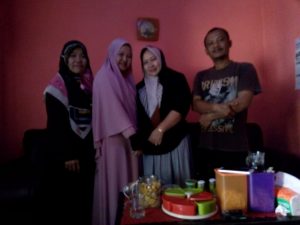 Pengda LI Jabar 04 Silaturahim Ke Ibu Lurah dan Istri Ketua Pemuda Pancasila Sukadana