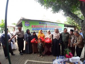 Sambut Hari Kemerdekaan RI Ke-74, Lajnah Imaillah Banten 02 Gelar Baksos.