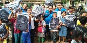 Puncak Pengkhidmatan HFI Di Lebak. Tebar Senyuman Cinta dan Bahagia.