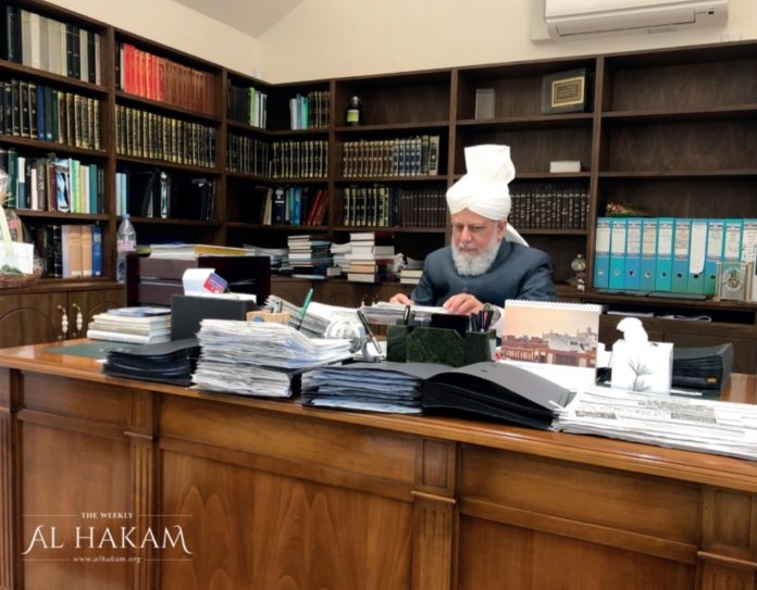 Pesan Mirza Masroor Ahmad di masa virus corona 