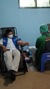 Semarak HUT Kemerdekaan RI ke-75, Ahmadiyah Cianjur Gelar Donor Darah Massal