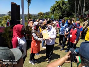 Muslimat Ahmadiyah Ikuti Refreshing Kader Posyandu di Cianjur