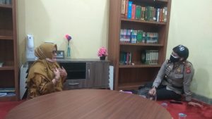 Sambangi Masjid Ahmadiyah Bandung Kulon, Kapolsek Astana Anyar Pastikan Penerapan Prokes