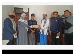 Lajnah Imailah Jabar 4 Kunjungi Ponpes Inayatul Fikriyyah yang Terbakar