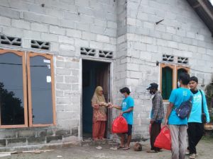 Ahmadiyah Bangka Salurkan Bantuan kepada Korban Banjir