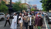 Ahmadiyah Semarang Semarakkan Kirab Merah Putih