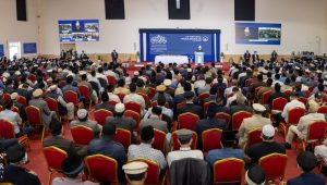 Pimpinan Jamaah Muslim Ahmadiyah Menyampaikan Sambutan Khusus Menandai Diselenggarakannya 100 Tahun  Majelis Syura