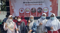 Hari Donor Darah Sedunia, Lajnah Imaillah Bandung Wujudkan Pengabdian sebagai Relawan