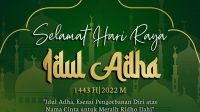Idul Adha Sarana untuk Penyempurnaan Janji Cinta dan Setia kepada Allah Ta’ala