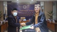 Amir Nasional Pimpin Acara Sertijab Pergantian Pengurus Besar Jemaat Ahmadiyah Indonesia