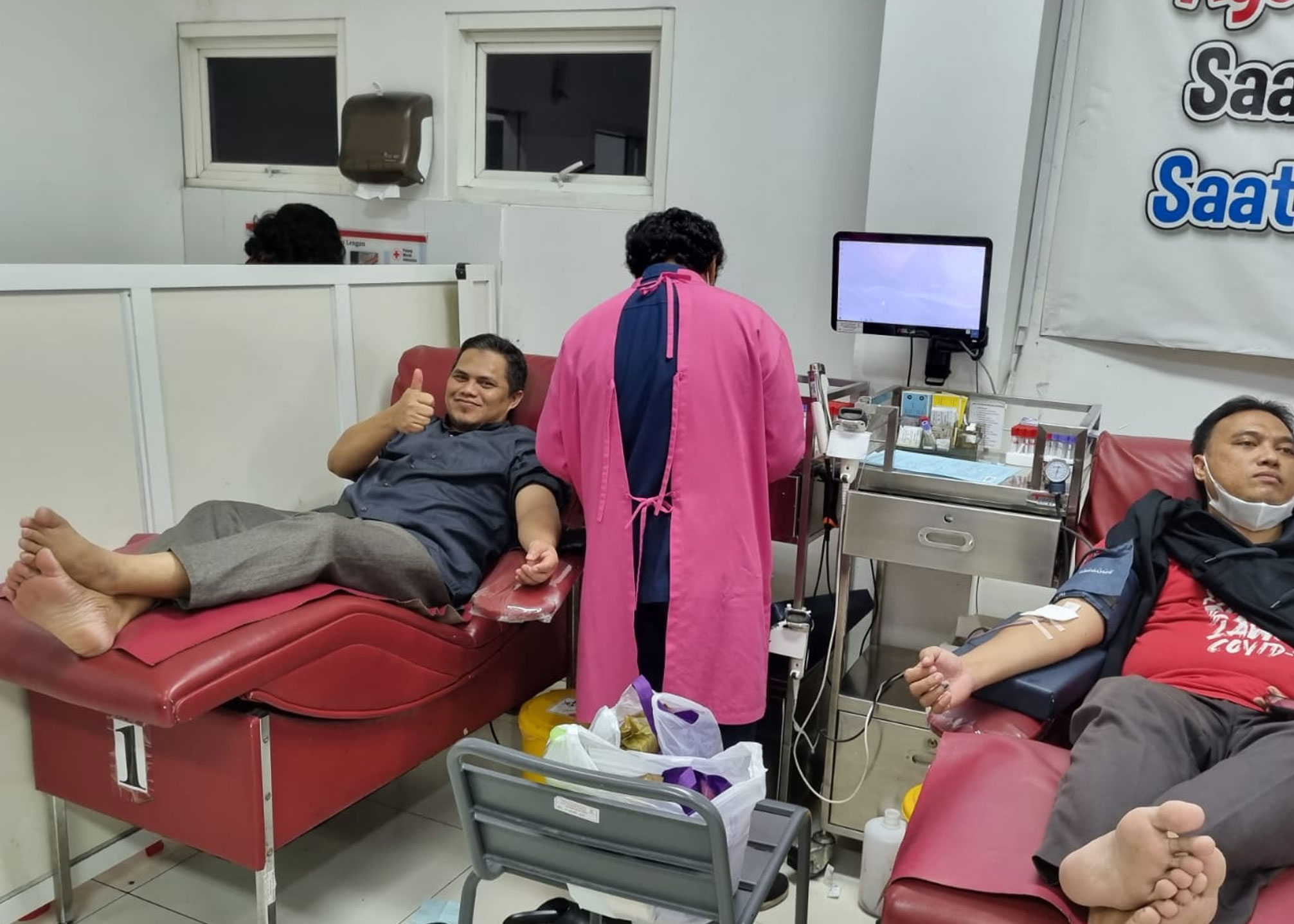 Mubaligh Jateng sebut deklarasi donor darah yang digelar JAI Semarang.