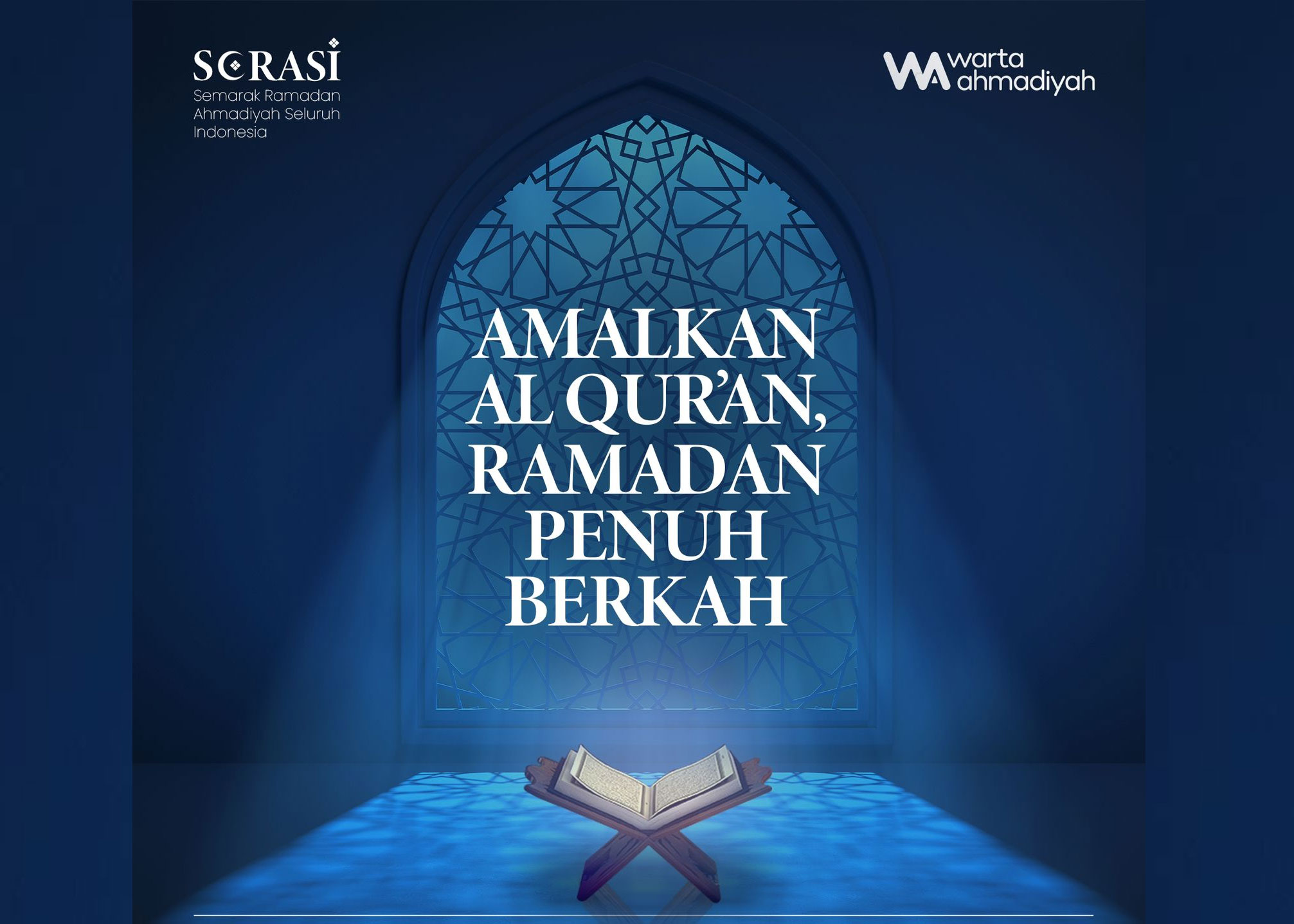Program SERASI akan menemani rutinitas anggota Jemaat Ahmadiyah Indonesia di Ramadhan 1444 H