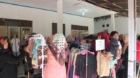 Ratusan Masyarakat Desa Sei Meranti Darussalam serbu Pameran dan Bazar Lajnah Tanjung Medan