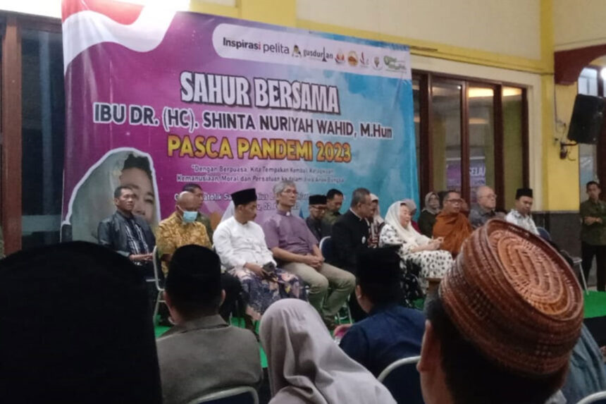 JAI Semarang sahur bareng Shinta Nuriyah Wahid