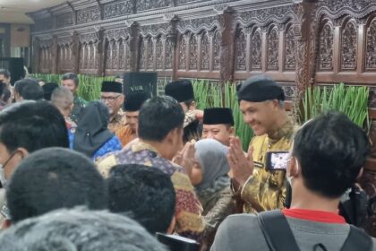 Ganjar Pranowo gelar Halal bihalal