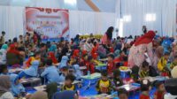 Perlombaan di Gedung Fadhal Umar Dibanjiri Ratusan Murid PAUD Jalaksana Kuningan