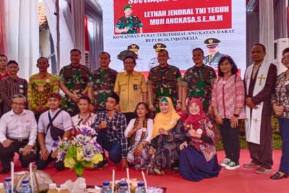 Kunjungan Danpusterad Pantau Program Kampung Pancasila