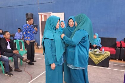 Lajnah Imaillah Baros Cianjur dilantik jadi Ketua Tim Penggerak PKK