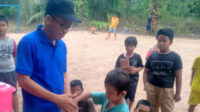 Meriahnya HUT RI di JAI Mandau Dumai, Anak-Anak Warga Desa Ikut Bergembira
