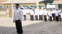 Upacara Bendera, Anggota JAI Sukabumi Diingatkan Pentingnya Isi Kemerdekaan