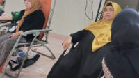 Lewat Donor Darah, LI Cianjur Raya Berkhidmat di Momen Tasyakur Lajnah Imaillah