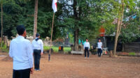 Puluhan Warga Ahmadiyah Lahat dan Jati Gelar Upacara Bendera HUT ke-78 RI
