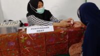 Lajnah Imaillah Samarang Garut Gelar Pemeriksaan Kesehatan Gratis, Langsung Disambut Antusias