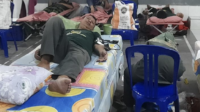 Manfaatkan Libur Nataru, Warga Ahmadiyah Banjarnegara Gelar Donor Darah Massal