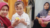 Lajnah Imaillah Manislor Salurkan Makanan Tambahan Anak Balita, Pastikan Asupan Gizi Terpenuhi