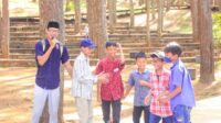 Anak-Anak Ahmadi Yogyakarta Isi Libur Akhir Tahun dengan Belajar di Tengah Hutan Pinus