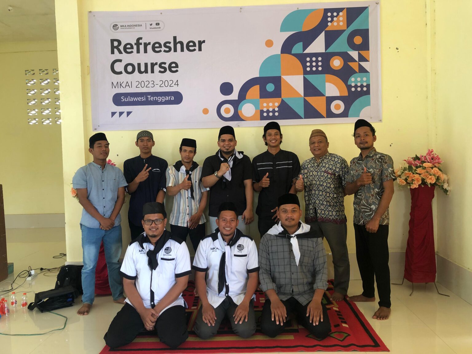 Ketua Pemuda Ahmadiyah Indonesia Kunjungi MKAI Sultra untuk Refresher Course