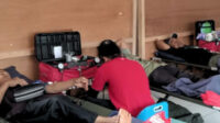 Giat Kemanusiaan Awal Tahun, Warga Ahmadiyah Citalahab Sukabumi Gelar Donor Darah