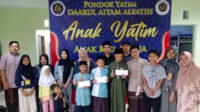 Jalin Silaturahmi, Lajnah Imaillah Bandung Wetan Kunjungi Panti Asuhan