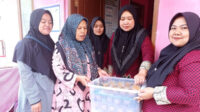 Giat Rabtah Lajnah Imaillah Baros Cianjur, Bantu Pemenuhan PMT Posyandu