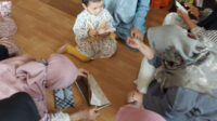 Lajnah Imaillah Paninggilan Berkreasi dengan Kain Percak, Buat Tempat Tisu Cantik
