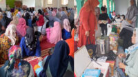 Digelar di Dua Lokasi, Bazar Semarakkan Acara Pertemuan Rutin Lajnah Imaillah Bogor Raya